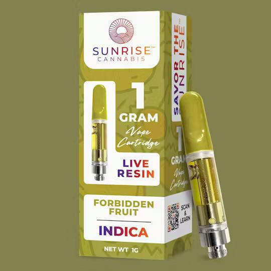 Forbidden Fruit - 1g Live Resin Vape Cartridge