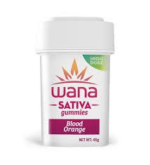 WANA - Blood Orange HD Sativa Organic Gummies 300 MG