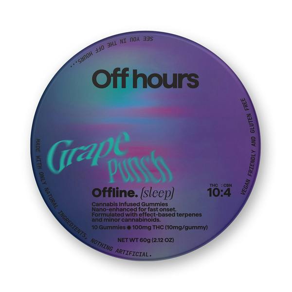 Off Hours Offline | Grape Punch | 10pc