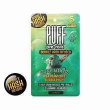 Puff Gush Mintz | 5pk .5g INFUSED Pre-Roll | Indica