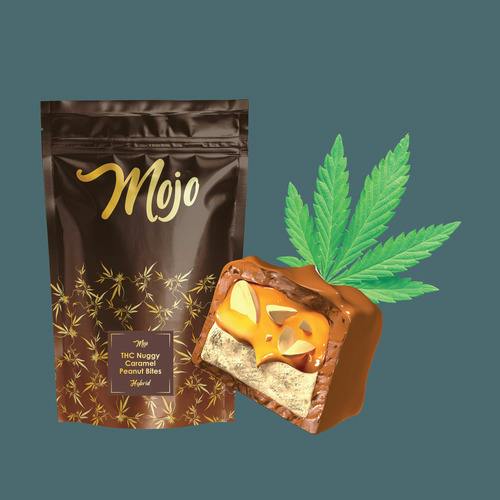 Edibles | Caramel Peanut Nougat Nugs | 200mg | Mojo
