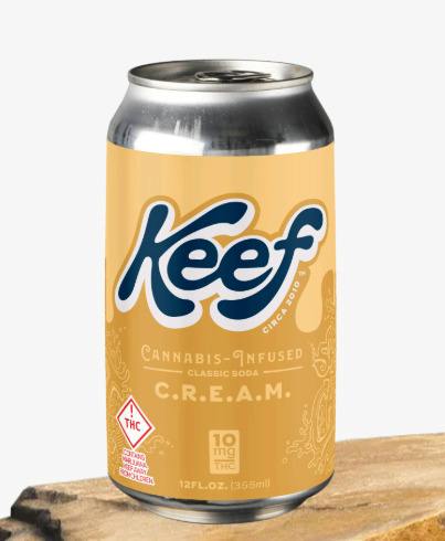 Infused Drink | C.R.E.A.M. Soda | 100mg | Keef