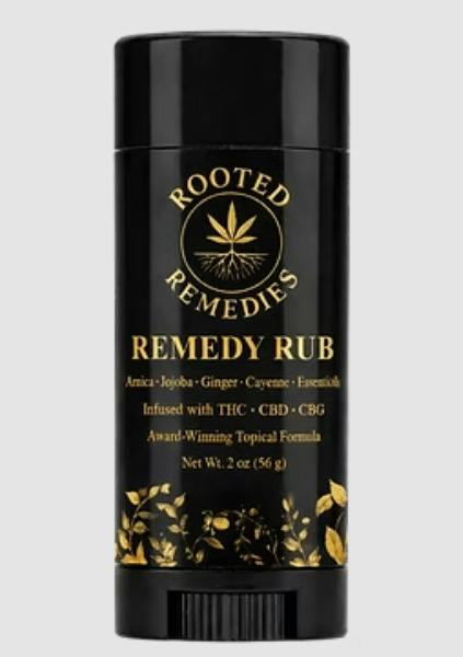 Topical | Remedy Rub | 1500mg 1:1:1 THC:CBG:CBD | Rooted Remedies