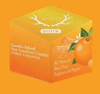 Wyld Sour Tangerine Gummy Pack