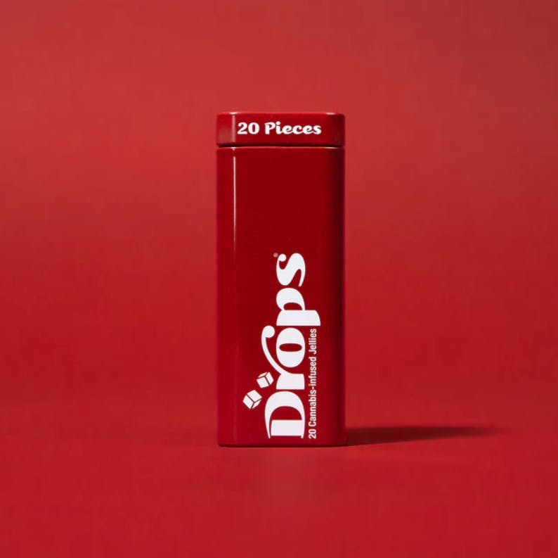 Cranberry (Focused Energy) 1:1:1:1 THC:CBD:CBC:CBG 20-Piece 100mg - 20-Piece