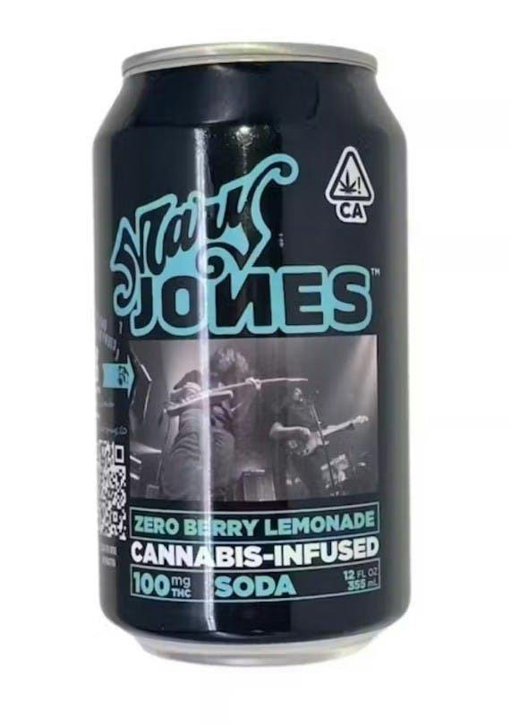Mary Jones Cannabis Co - Zero Berry Lemonade 100mg 12oz Soda - Can