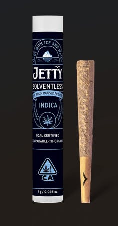 Jetty - Sour Strawberry x Tropicana Cookies 1g Solventless Preroll - Preroll
