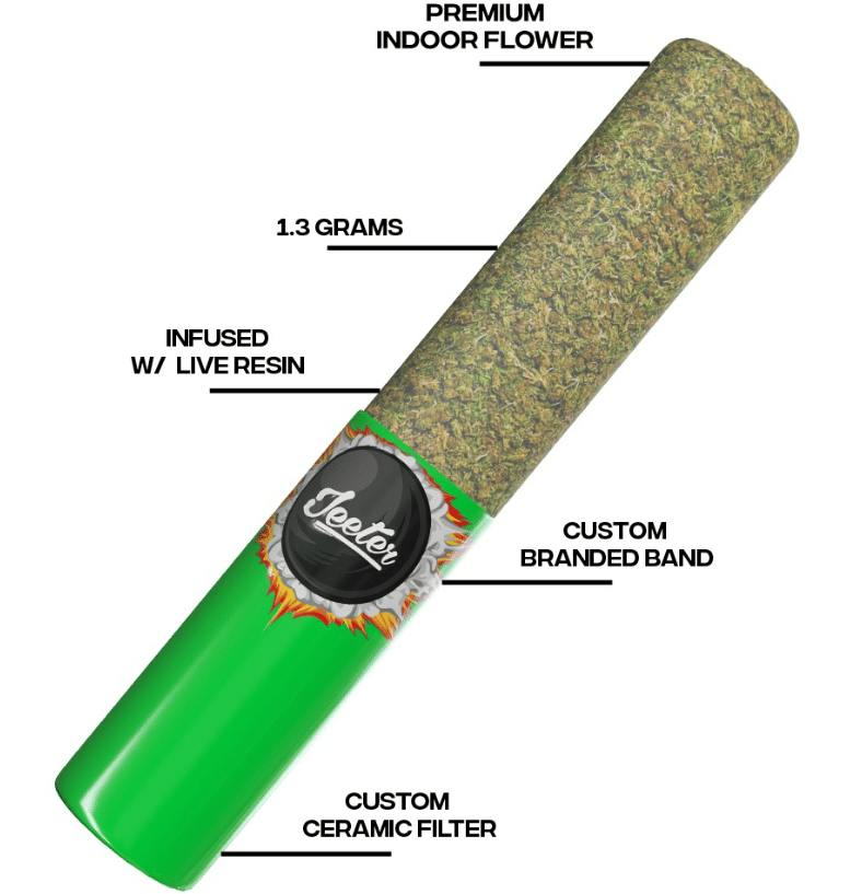 Jeeter - Alien OG 1.3g Live Resin Baby Cannon - Cannon