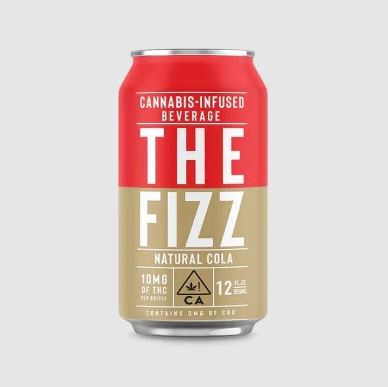 The Fizz Natural Cola 10mg 12 oz - Can