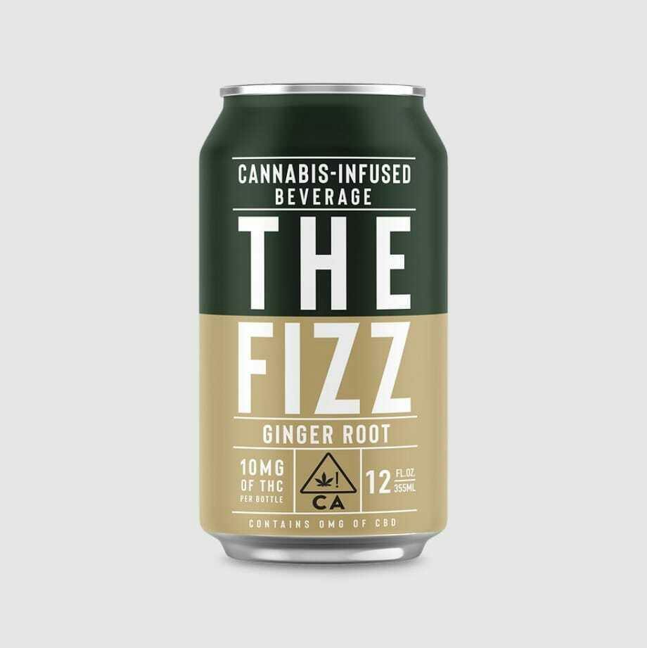 Manzanita Naturals - The Fizz Ginger Root 10mg 12 oz - Can at Lytt Pacifica - Best Weed Dispensary & Fastest Weed Delivery in SF Peninsula