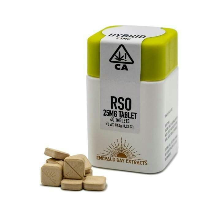 Emerald Bay Extracts - Pink Guava 25mg RSO Tablets - RSO
