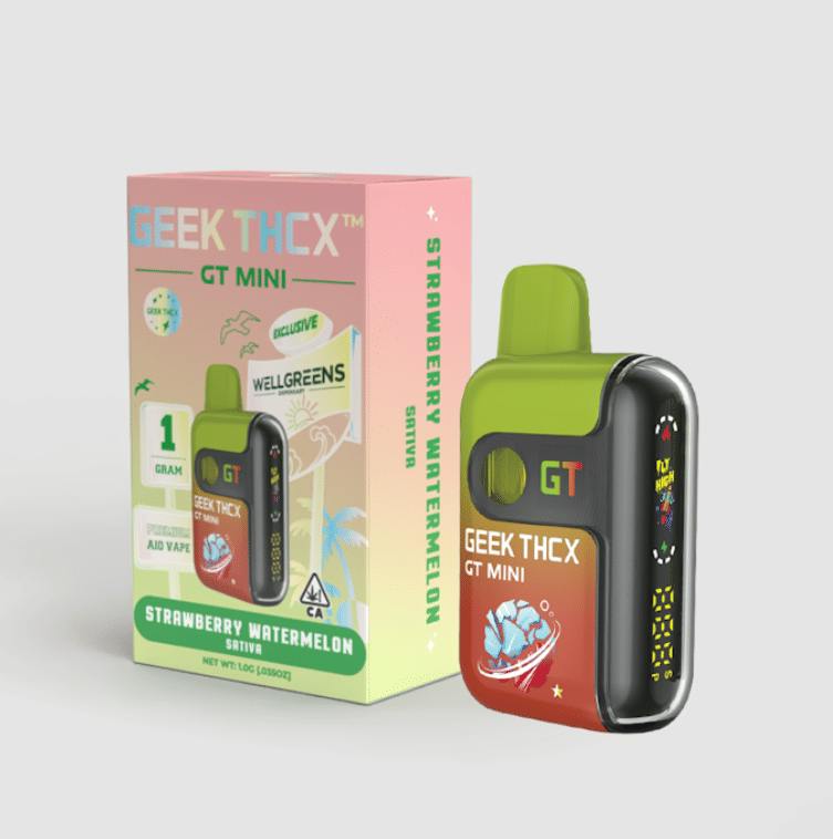 Geek-THCX - Strawberry Watermelon (Wellgreens) 1g All-In-One - All-In-One