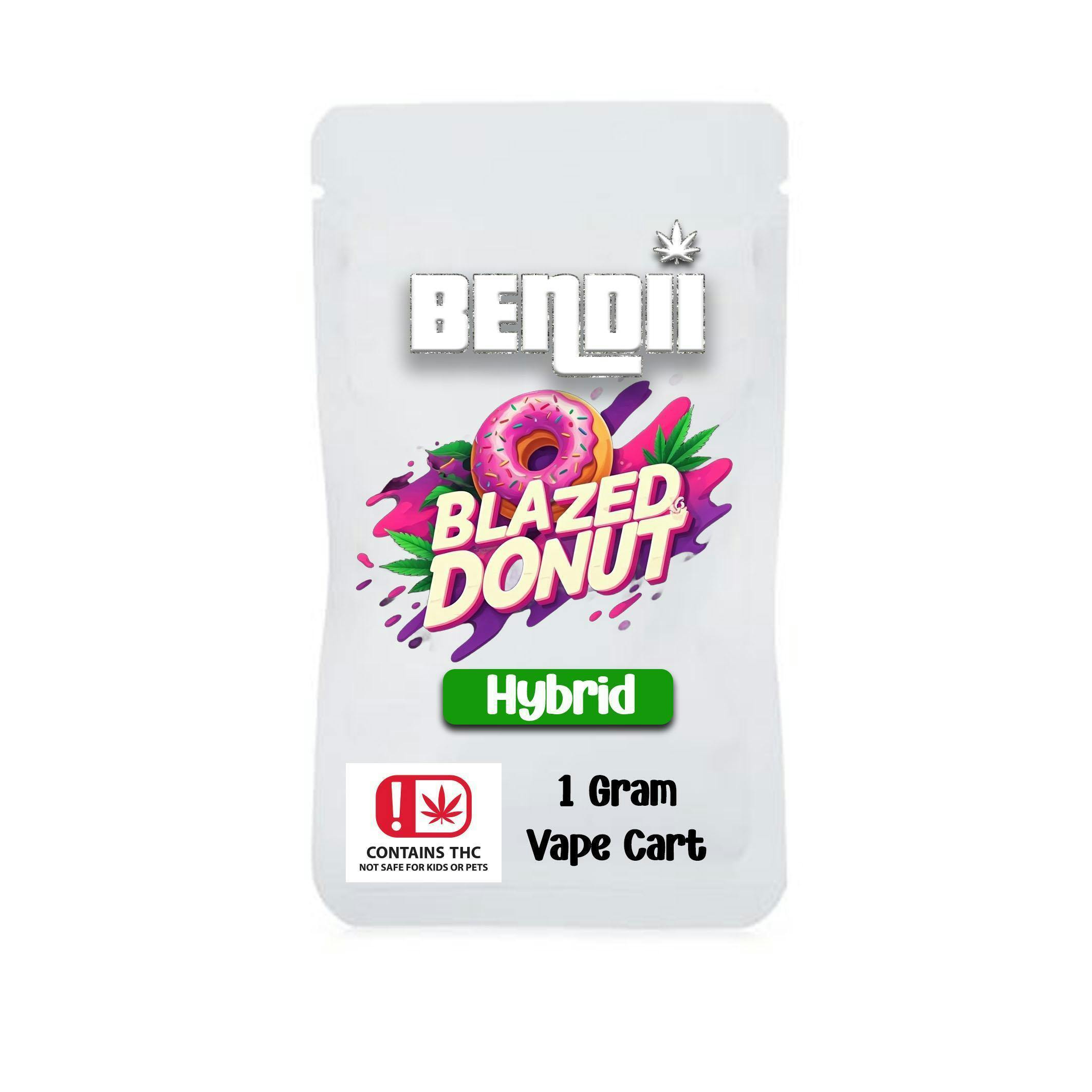 Bendii - 1G Vape Cart - Blazed Donut