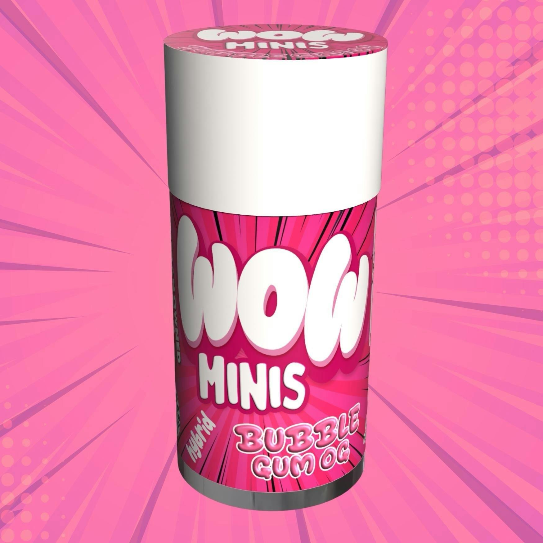WOW | 7 Pack | 0.7G | Bubble Gum OG by WOW