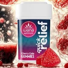 Cherry Cola | 1:1:1 Quick Relief Gummies | 100mg (10pcs)
