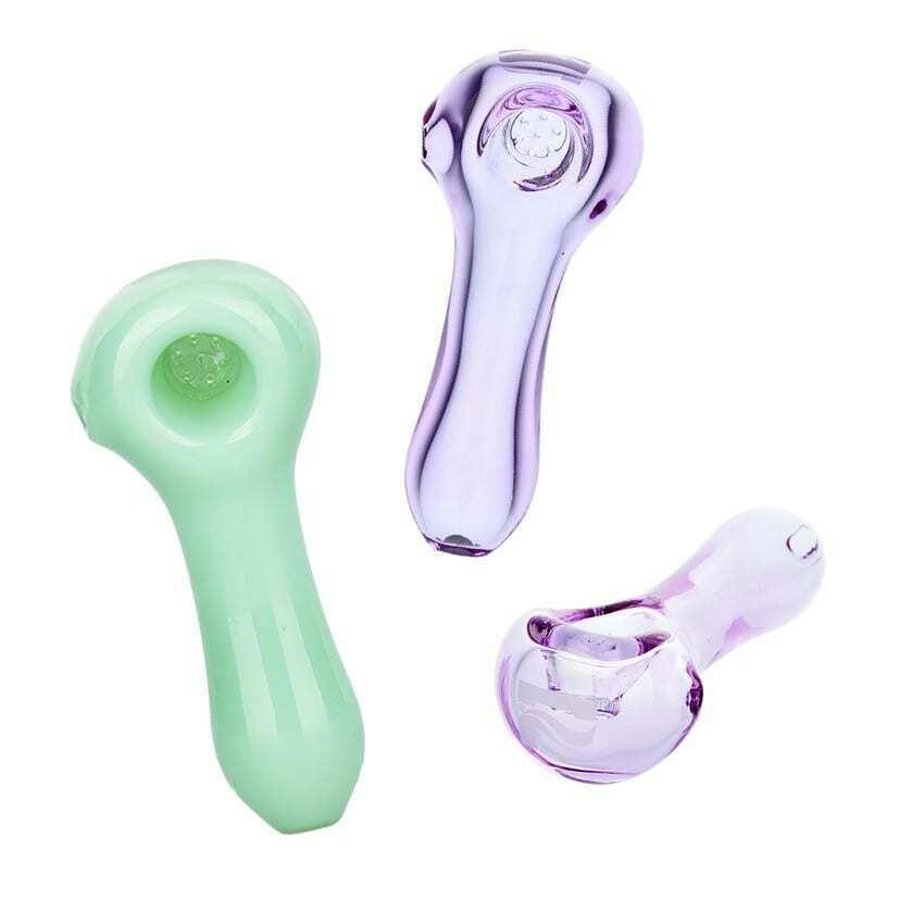 Pulsar Spoon Pipe Built-In Honeycomb Screen, 4"