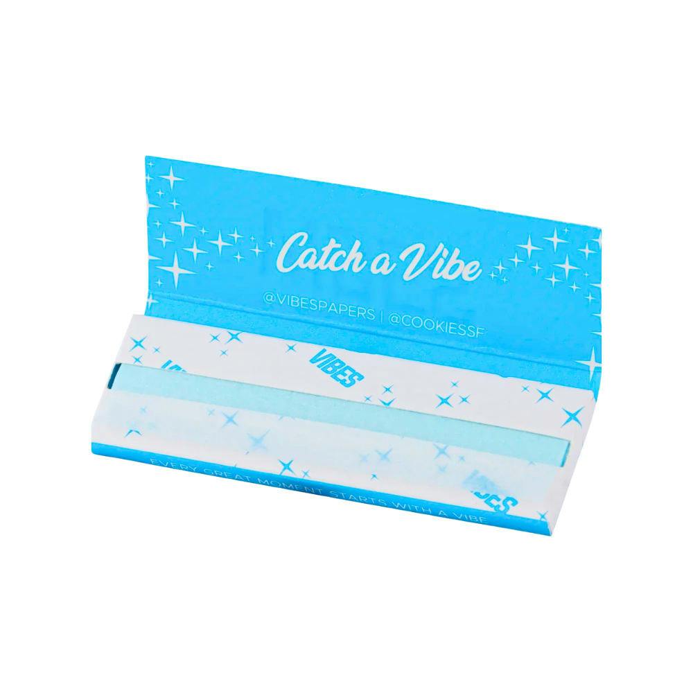Vibes X Cookies, Blue Rolling Paper, 1 1/4