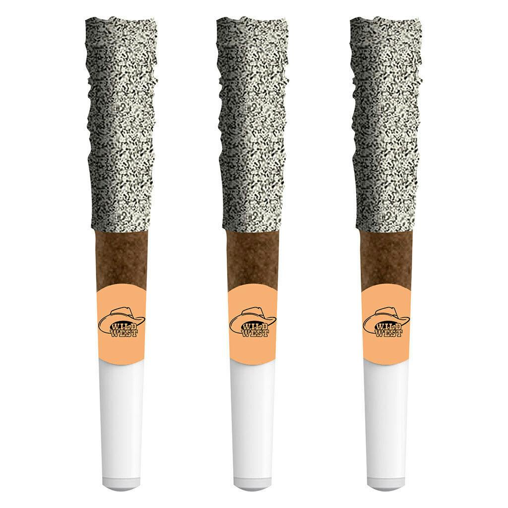 60+ Peach Pony Diamond Dipped Blunts 3x0.5g Resin