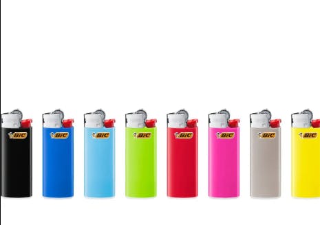 BIC MINI LIGHTER at Gorilla Rx Wellness Co.