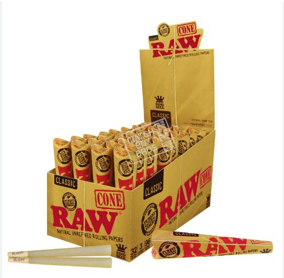 RAW KING CONES 3PK at Gorilla Rx Wellness Co.