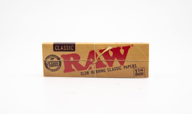 RAW ORGANIC PAPER 1 1/4 at Gorilla Rx Wellness Co.