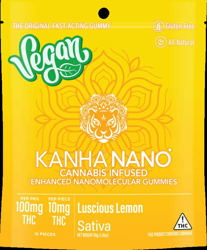Luscious Lemon Sativa NANO Gummies 10pk
