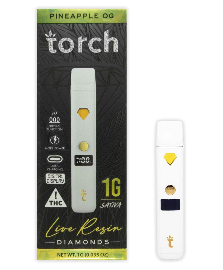 Pineapple OG 1g Disposable LR Torch