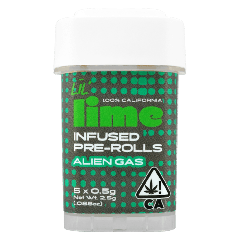 Lime - Alien Gas Infused Lil' Limes 5Pk