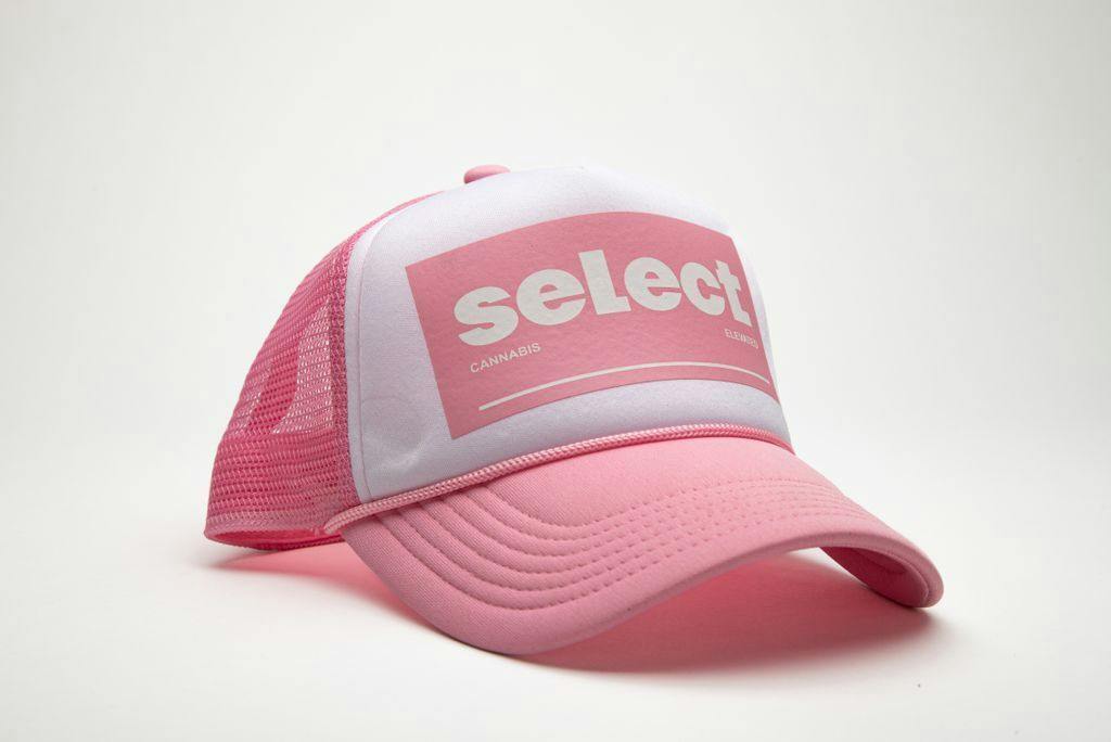 Select Trucker Trucker Hat Pink