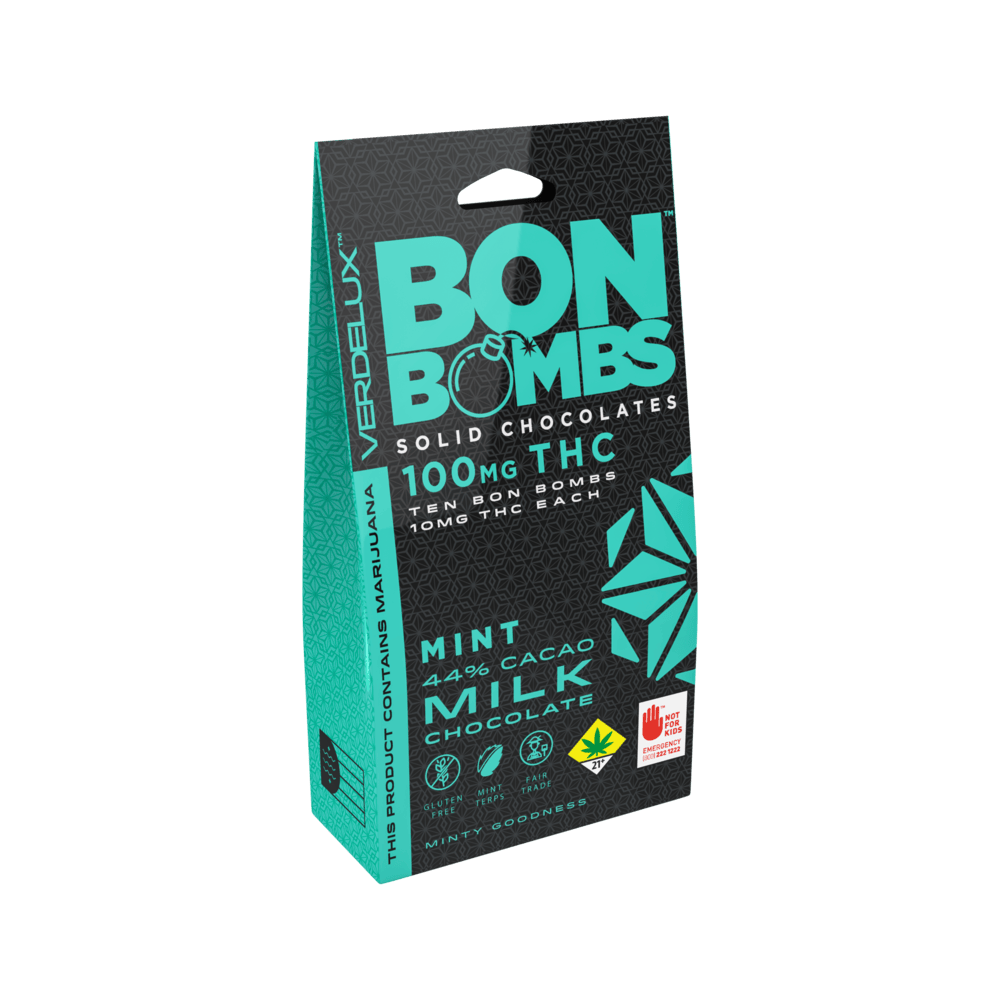 Bon Bombs - Mint Chocolate - 100mg - 3.5oz