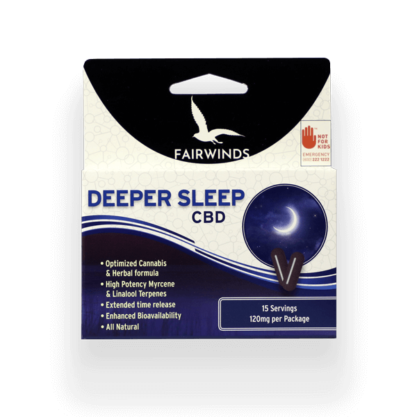 Fairwinds - The Original Deeper Sleep Capsules 80mg - .18oz