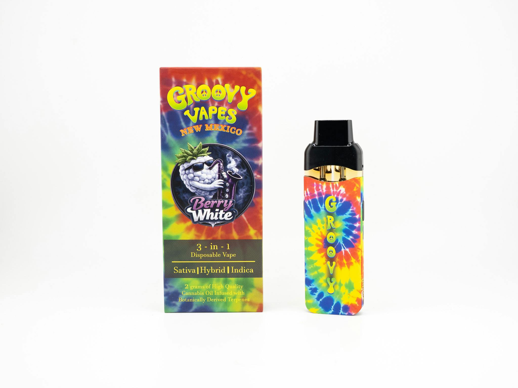 Groovy Berry White (H) 3-in1 2g AIO