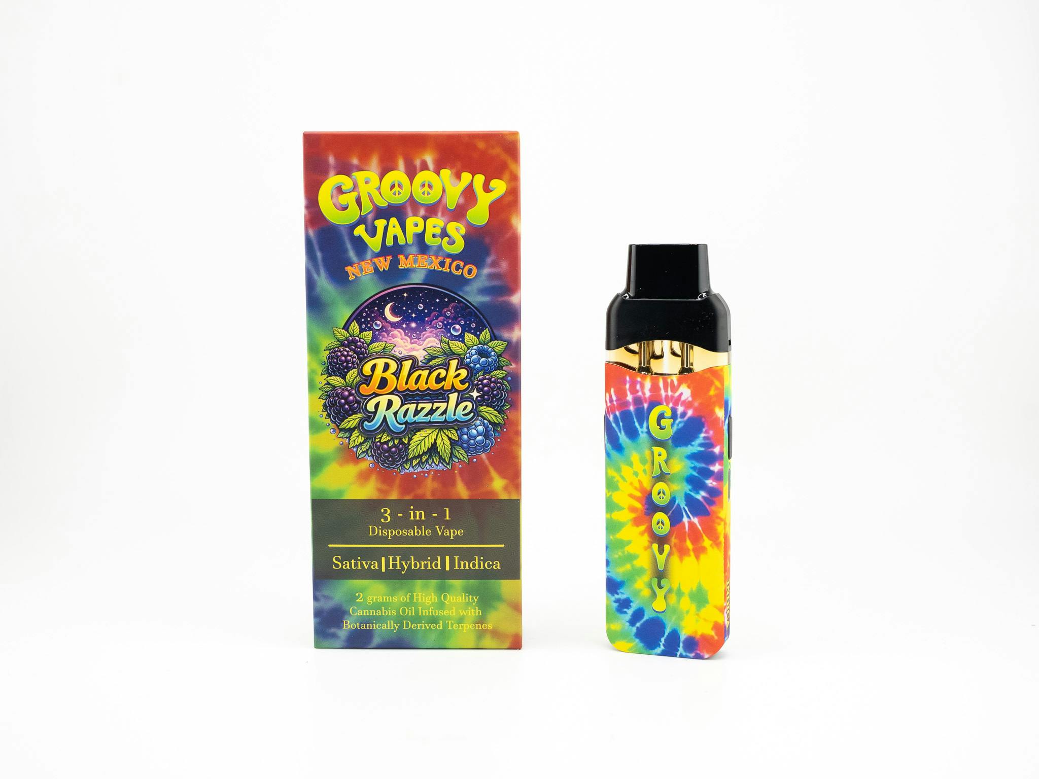 Groovy Black Razzle 3 In1