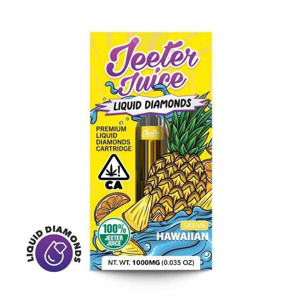 Jeeter | Hawaiian | Diamonds 510 Premium Cartridge | 1g