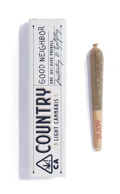 Country - Good Neighbor | 0.6g Preroll