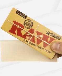 Raw - King Size Supreme Rolling Paper | 40pk