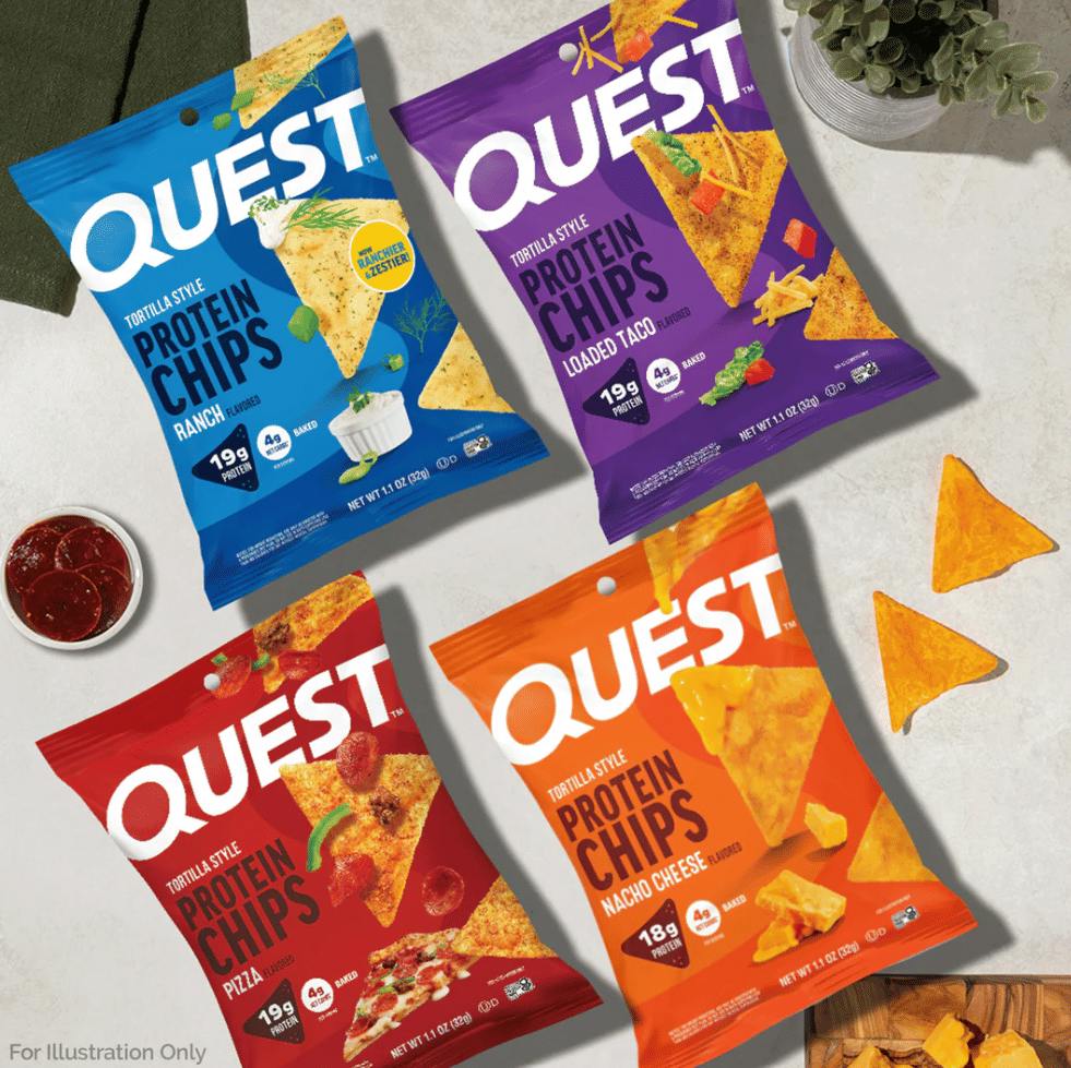 OTC Snacks - Quest Tortilla Protean Chips | Assorted | 1.1 oz.
