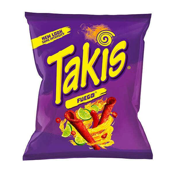 OTC Snacks - Takis Rolled Tortilla Chips | Fuego | 1oz.