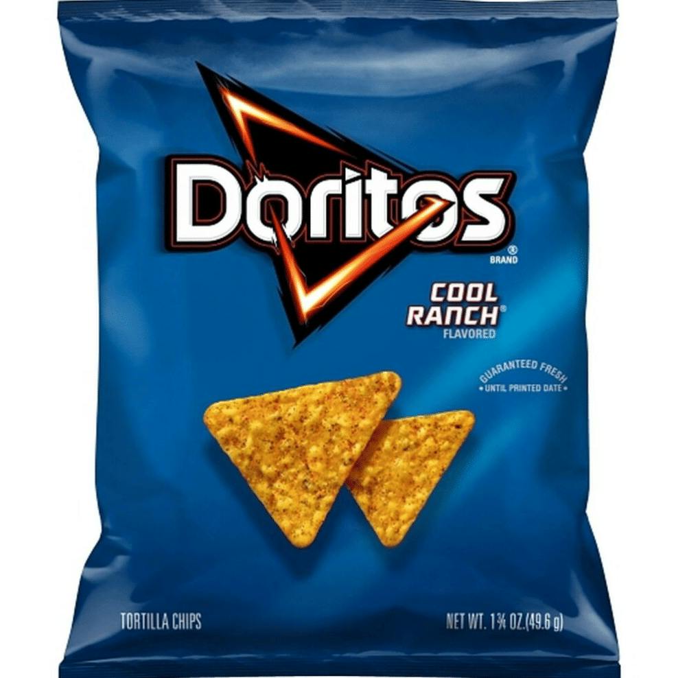 OTC Snacks - Doritos Tortilla Chips | Cool Ranch | 1.75 oz