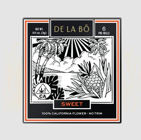 De La Bo - Rainbow Runtz | 6pk Prerolls - 3 items