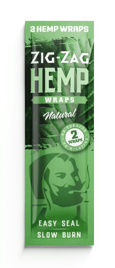 Zig Zag - Hemp Wrap | Natural | 2pk