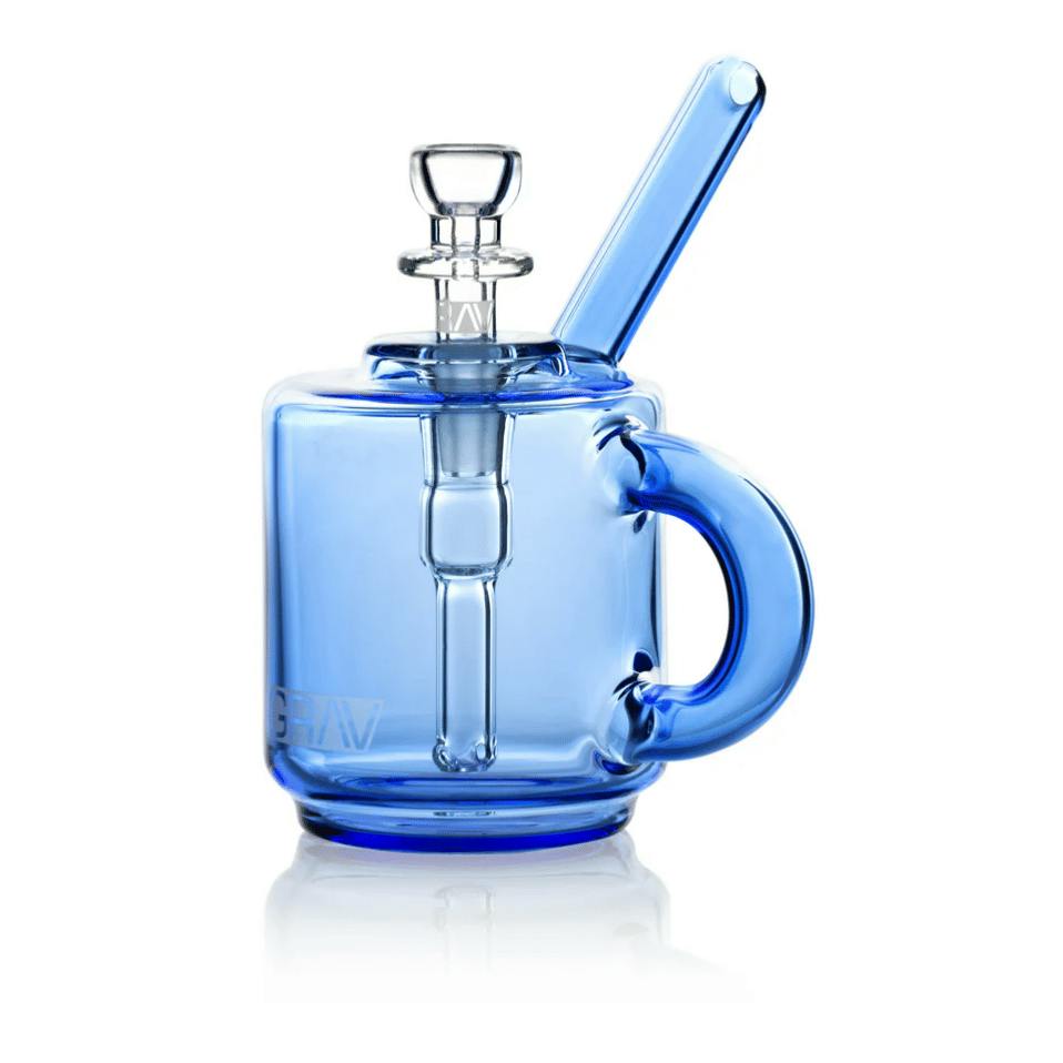 GRAV - Coffee Mug Pocket Bubbler | Light Cobalt