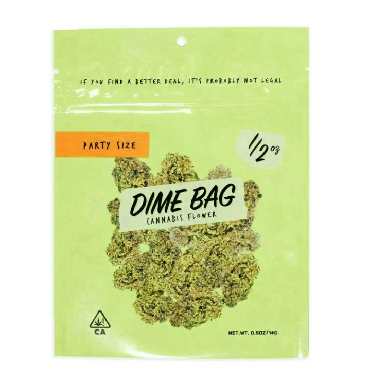 Dime Bag - Forbidden Blueprint | 14g Flower - 14 items