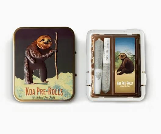 Koa Cannabis Co. - Blue Dream x Super Silver Haze | 2pk Infused Mini Prerolls - 0.7 items