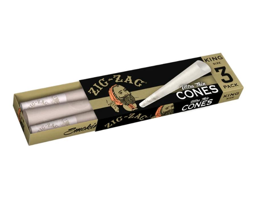 Zig Zag - King Size Ultra Thin Cones | 3pk