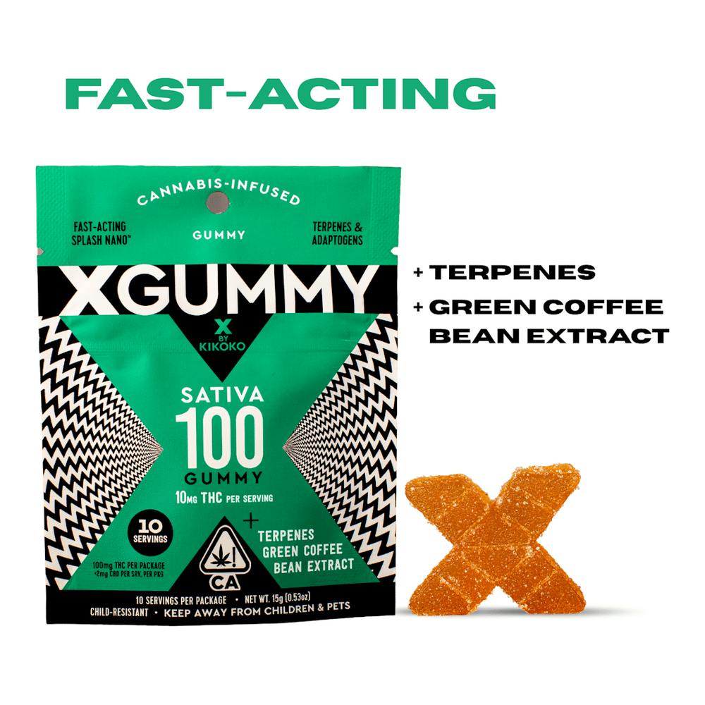 Kikoko - Sativa | Xgummy | 100mg Single Gummy