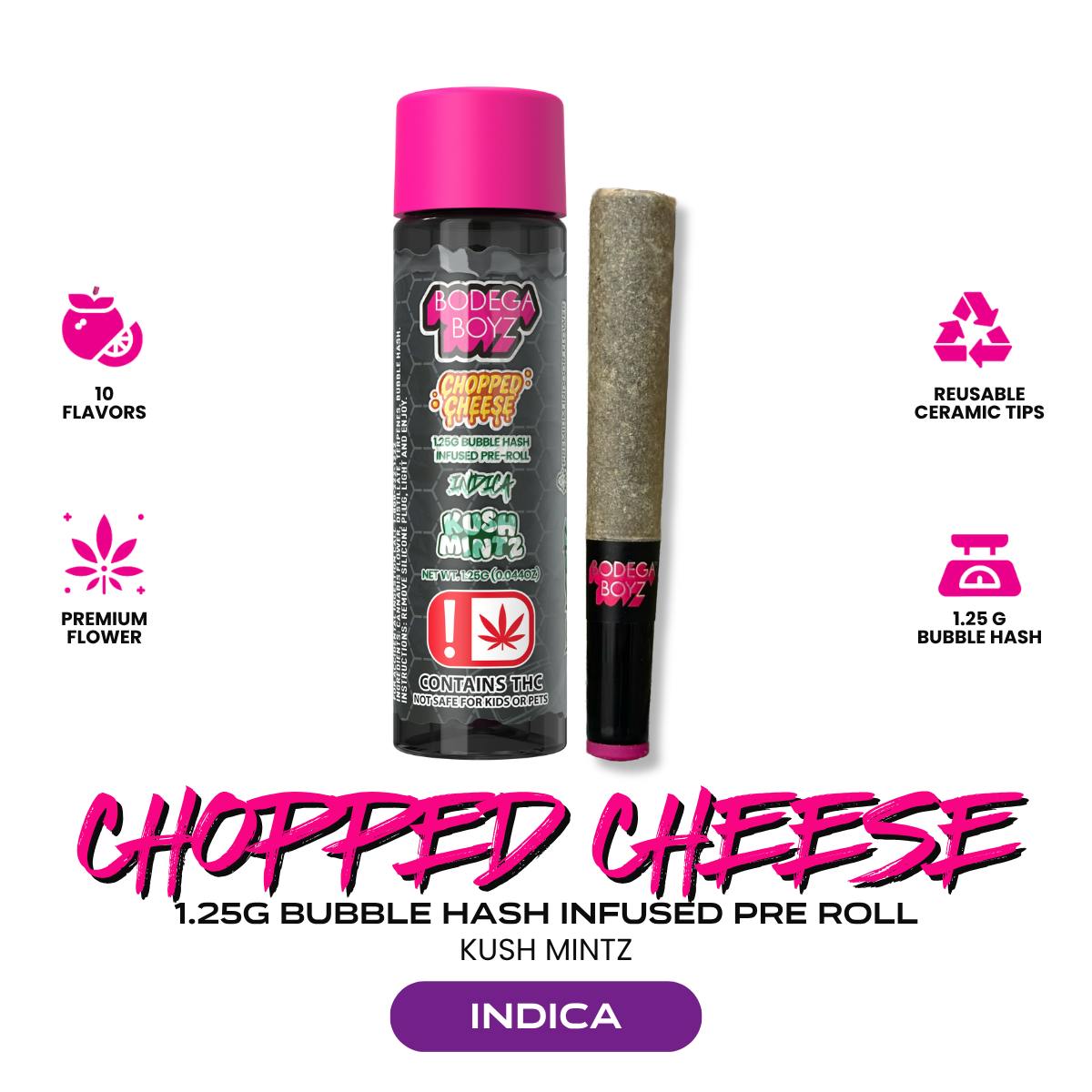 Bodega Boyz Chopped Cheese - Kush Mintz 1.25g