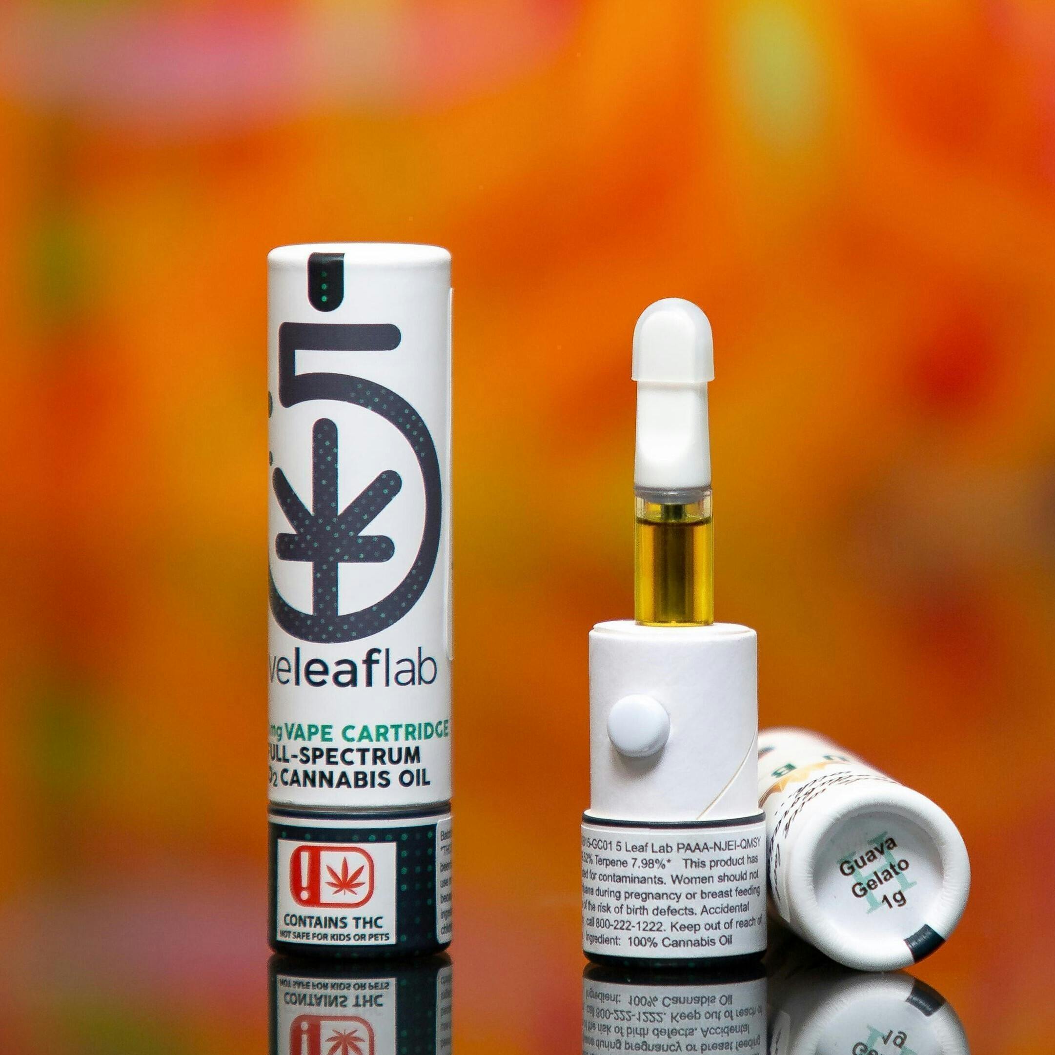 5 Leaf Cartridge - Bagel Bits 1g