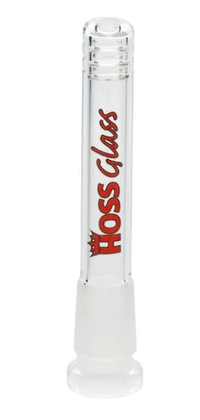 12cm Diffuser Downstem with Cuts - Red