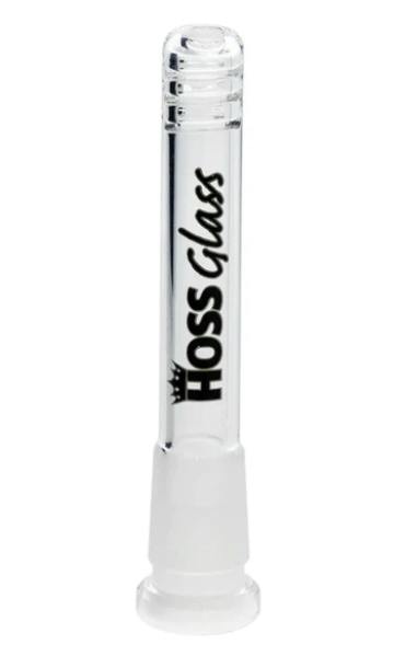 10cm Diffuser Downstem with Cuts - Black